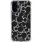 Disney Mickey Mouse Logo Pattern iPhone 16 Clear Case